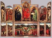 Jan Van Eyck The Ghent Altarpiece oil on canvas